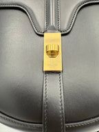 CELINE Sac 16 Besace Black Large Bag