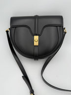 CELINE Sac 16 Besace Black Large Bag