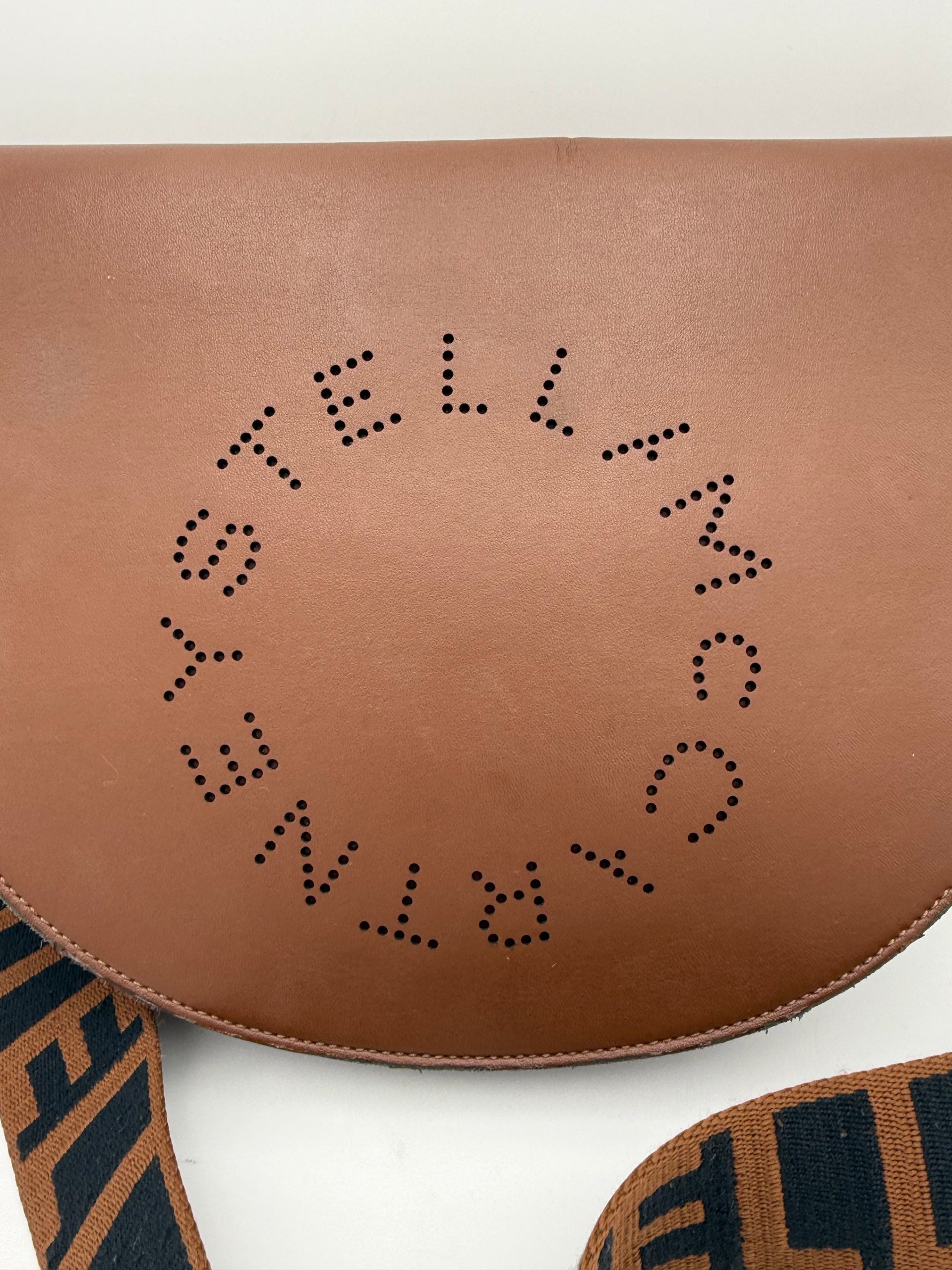 STELLA MCCARTNEY Mezzaluna Brown Bag