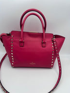 VALENTINO GARAVANI Rockstud Medium Pink Handbag