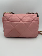 CHANEL 19 Medium Pink Handbag