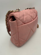 CHANEL 19 Medium Pink Handbag