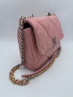 CHANEL 19 Medium Pink Handbag