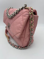 CHANEL 19 Medium Pink Handbag
