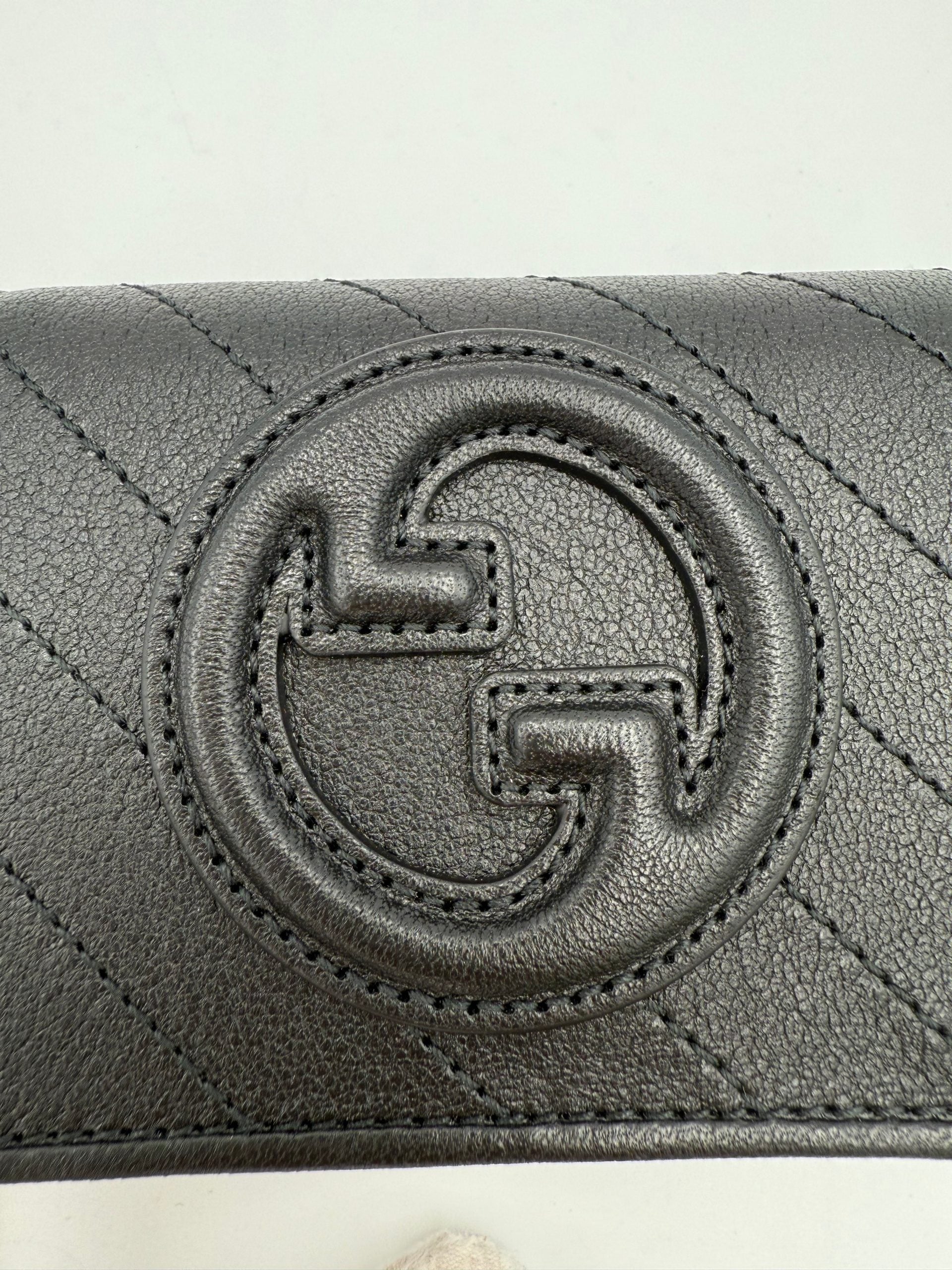GUCCI GG BLONDIE Compact Wallet