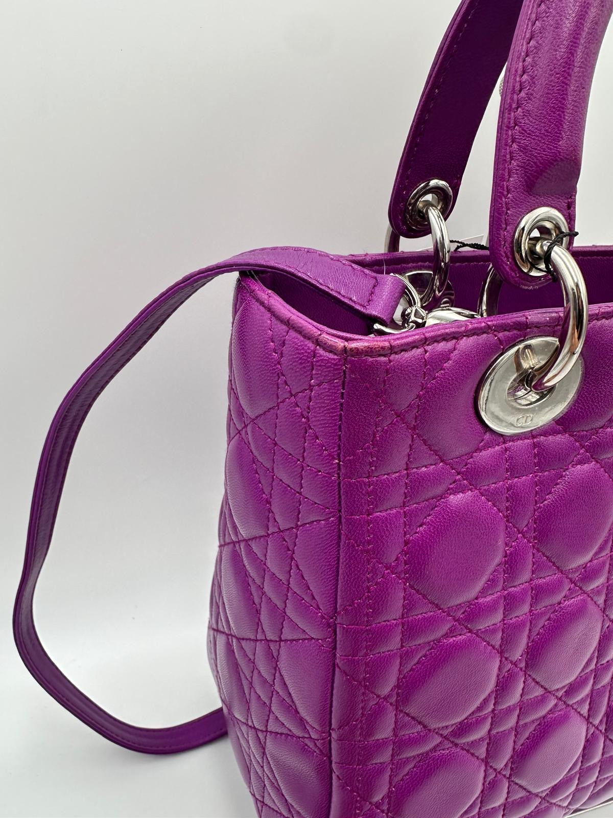 DIOR Lady Dior MM Handbag