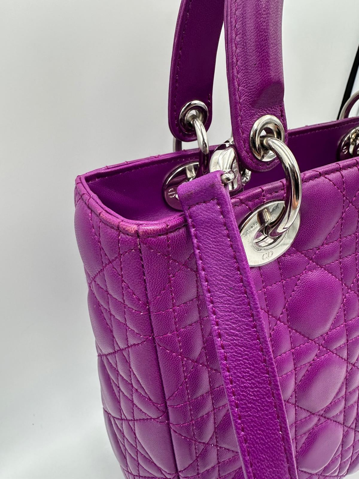 DIOR Lady Dior MM Handbag