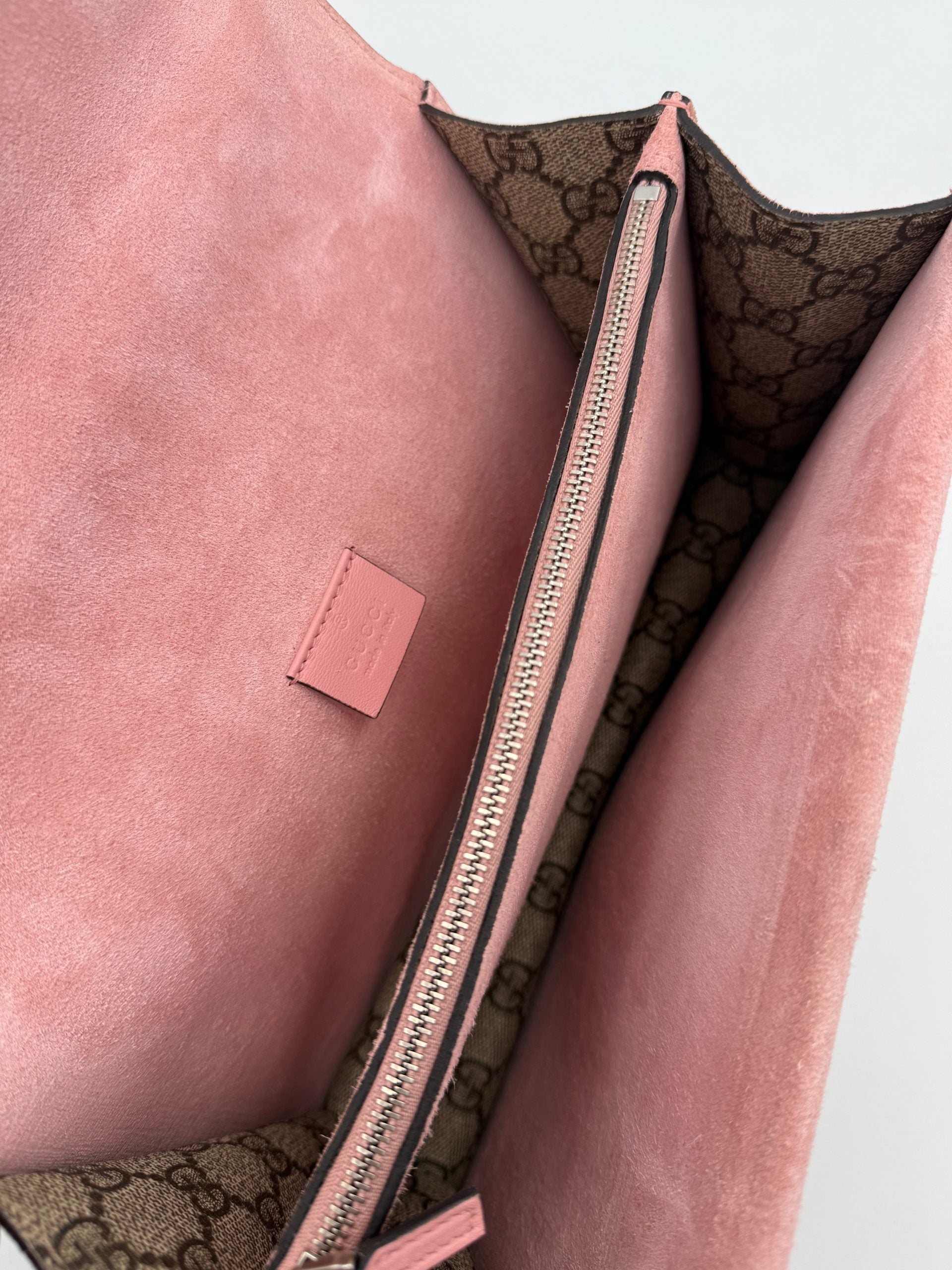 GUCCI DIONYSUS GG Supreme with Brilliants Handbag