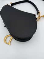 DIOR SADDLE Grained Calfskin Handbag