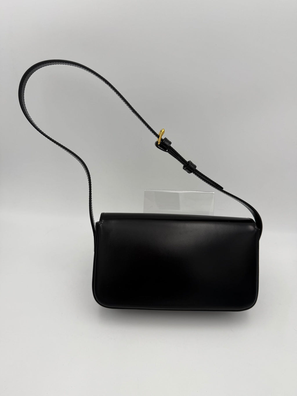 CELINE CLAUDE TRIOMPHE Black Handbag