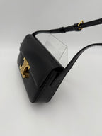 CELINE CLAUDE TRIOMPHE Black Handbag