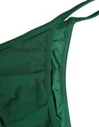 Green Nylon Bottom Beachwear Bikini Swimwear