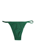 Green Nylon Bottom Beachwear Bikini Swimwear