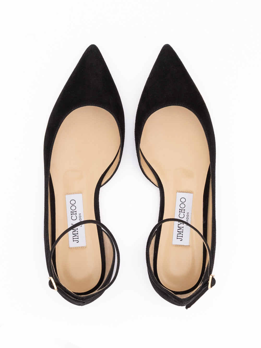 Black Suede Leona Ballet Flat