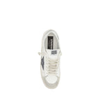 White Calf Leather Bos Taurus Low Top Sneakers