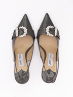 Storm Grey Patent Leather Chery SB 65 Pumps