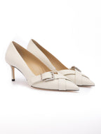 Milk Calf Leather Alix 60 Pumps