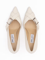 Milk Calf Leather Alix 60 Pumps