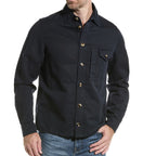 Blue Linen Sweatshirt