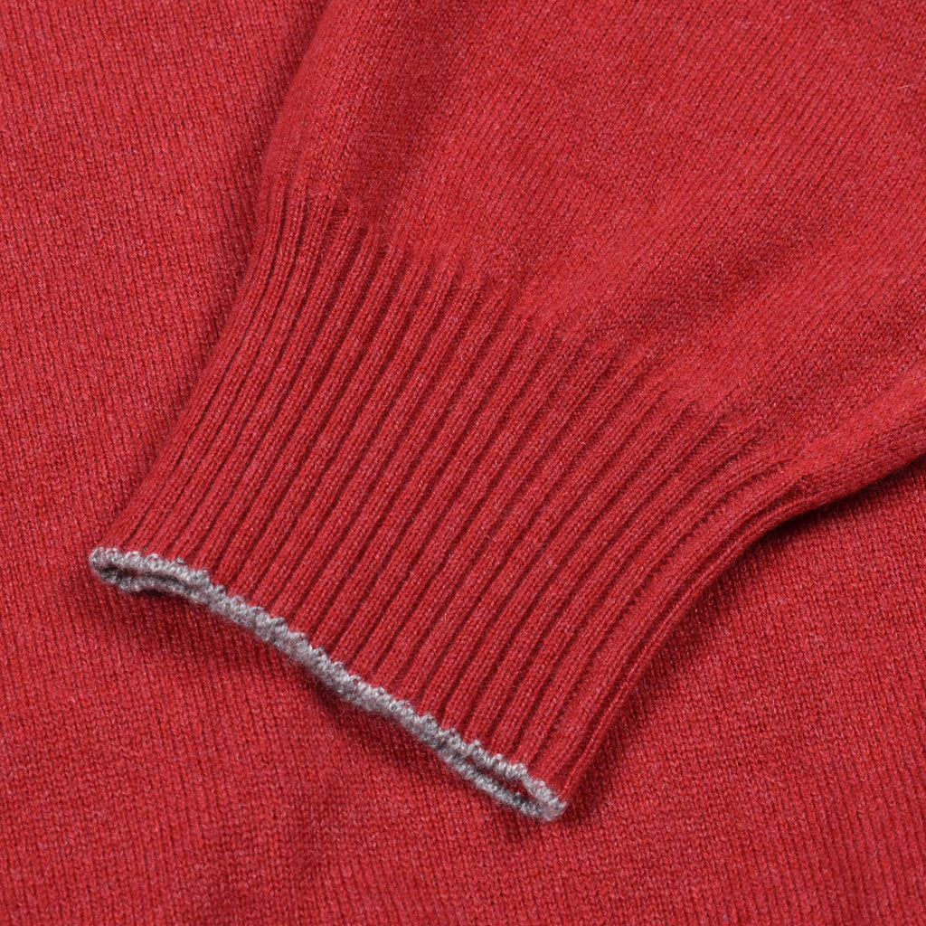 Red Cashmere Sweater