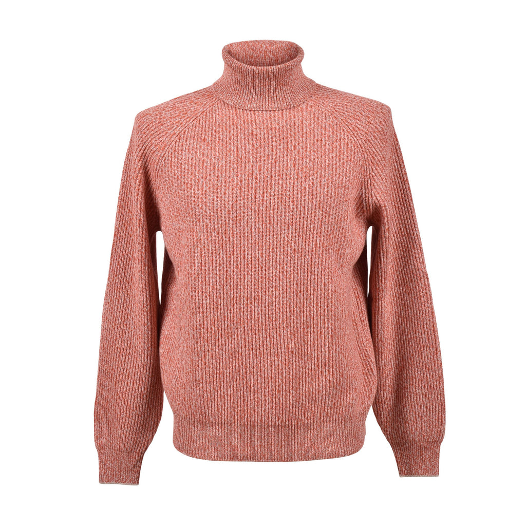 Beige Wool Turtleneck