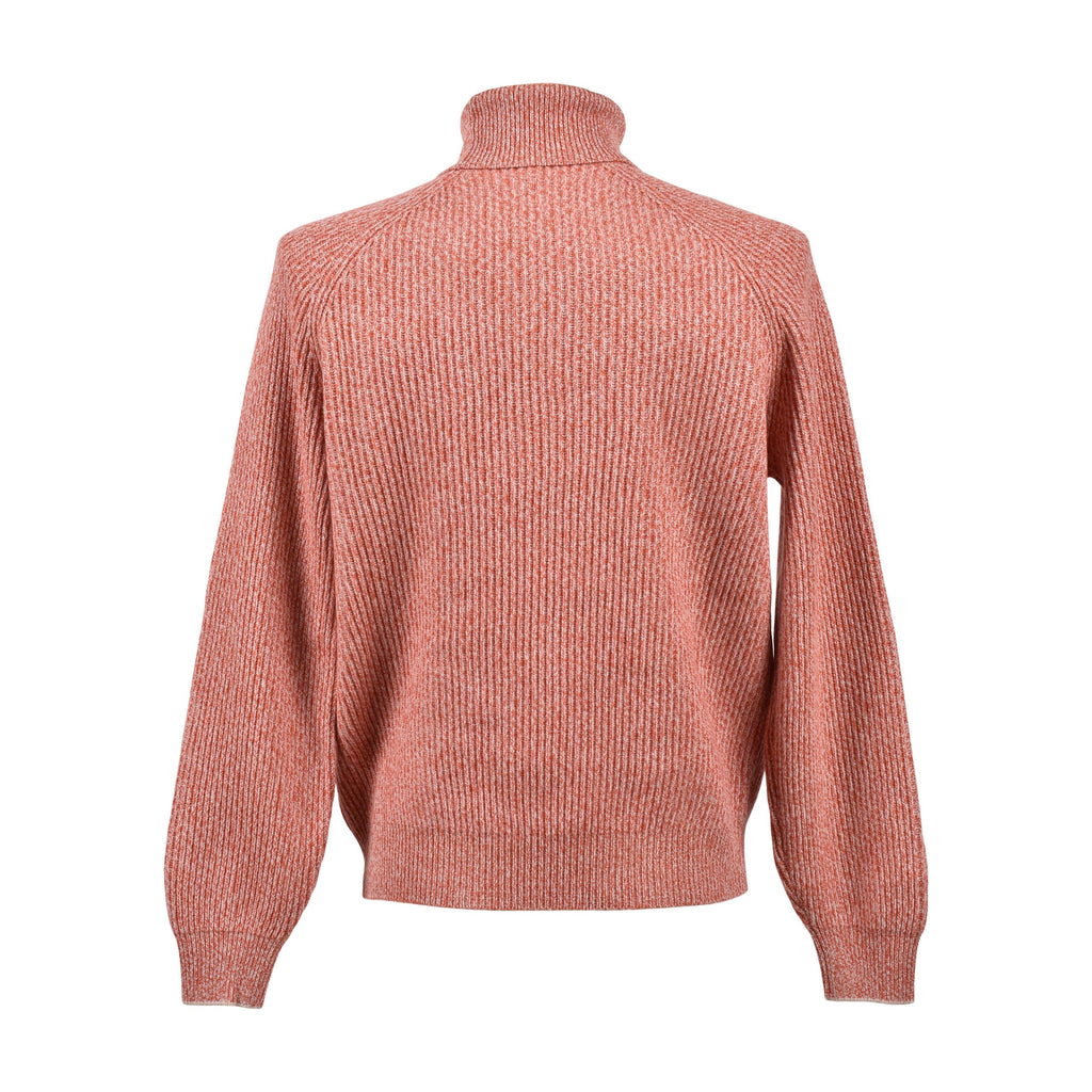 Beige Wool Turtleneck
