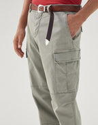 Green Cotton Cargo Pants
