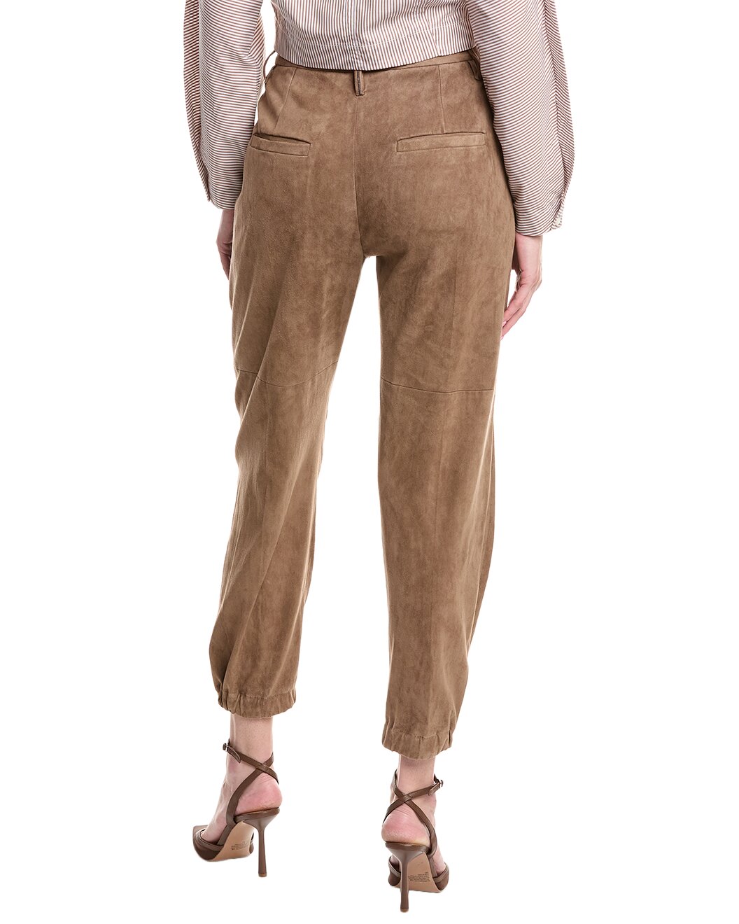 Brown Leather Pants