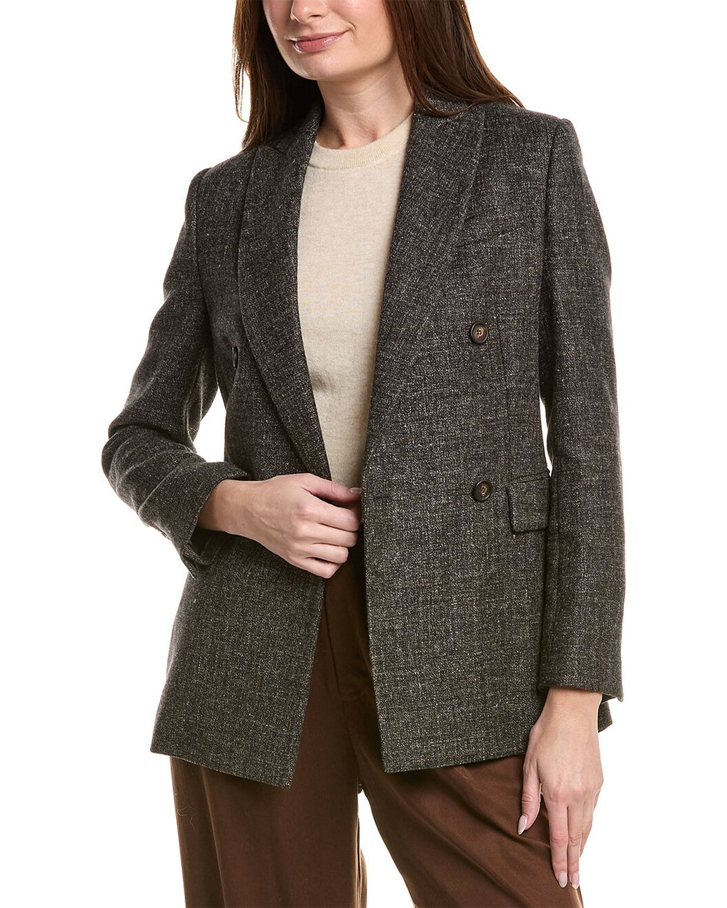 Gray Wool Jackets And Coat