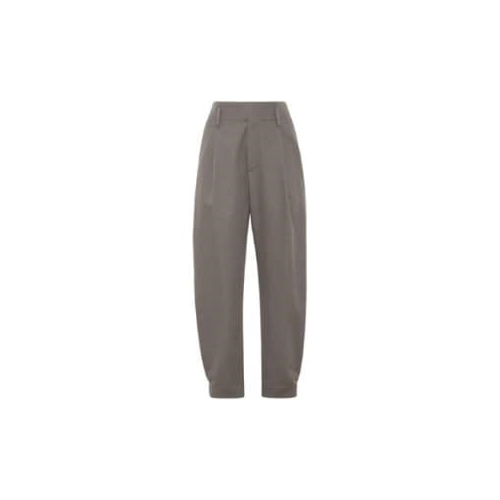 Bicolor Cotton Dress Pants