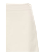 White Cotton Long Skirt