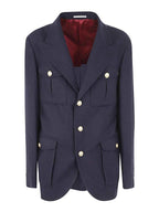Blue Wool Blazer