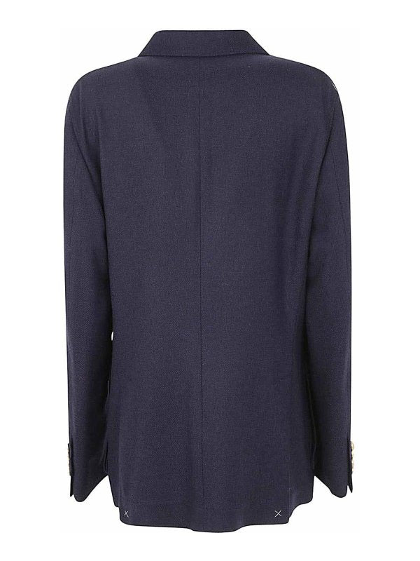 Blue Wool Blazer