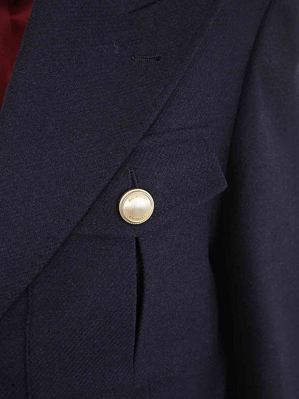 Blue Wool Blazer