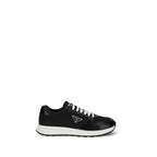 Black Recycled Polyamide Athletic Sneakers