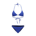 Blue Polyamide Bikini