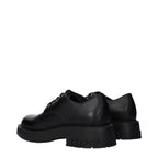 Black Leather Oxfords And Derbies