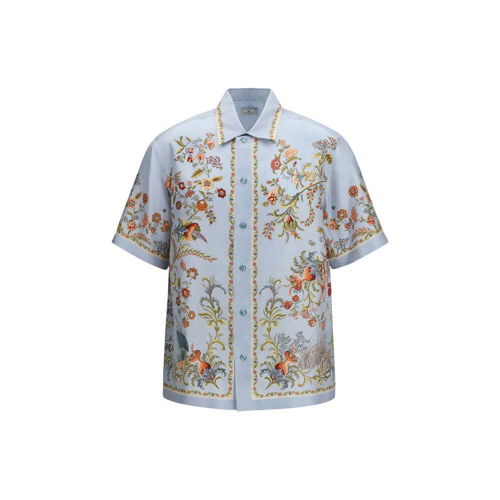 Multicolor Silk Pattern Shirt