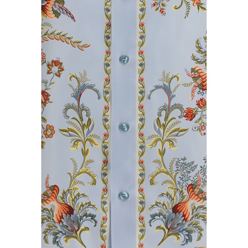 Multicolor Silk Pattern Shirt