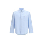 Blue Cotton Dress Shirt