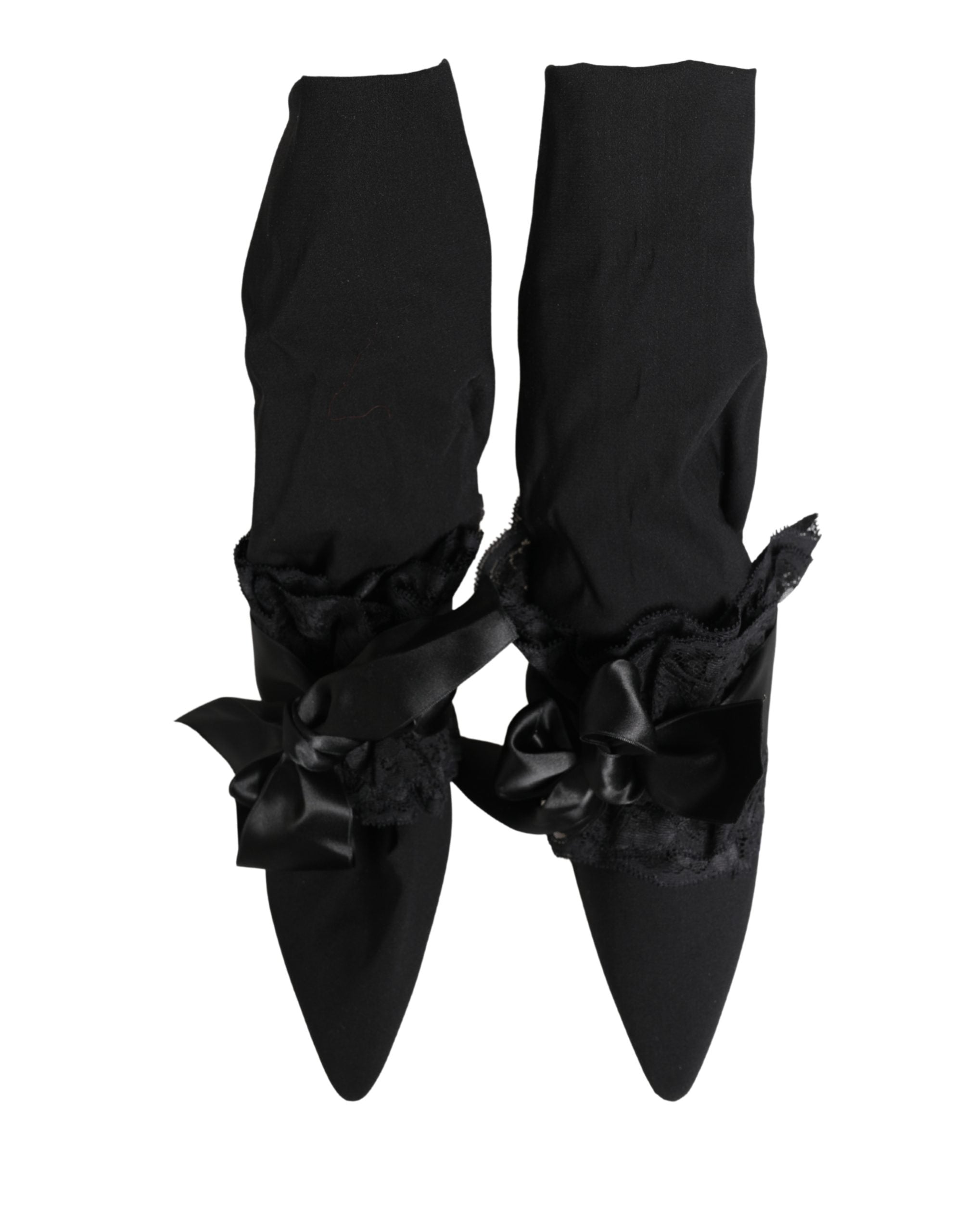 Black Suede Mid Calf Boots Shoes