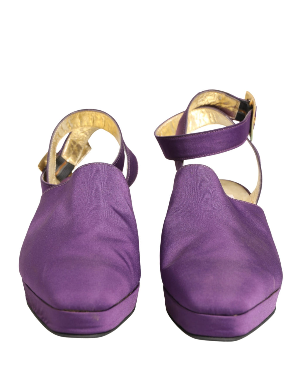 Purple Suede Sandals Shoes