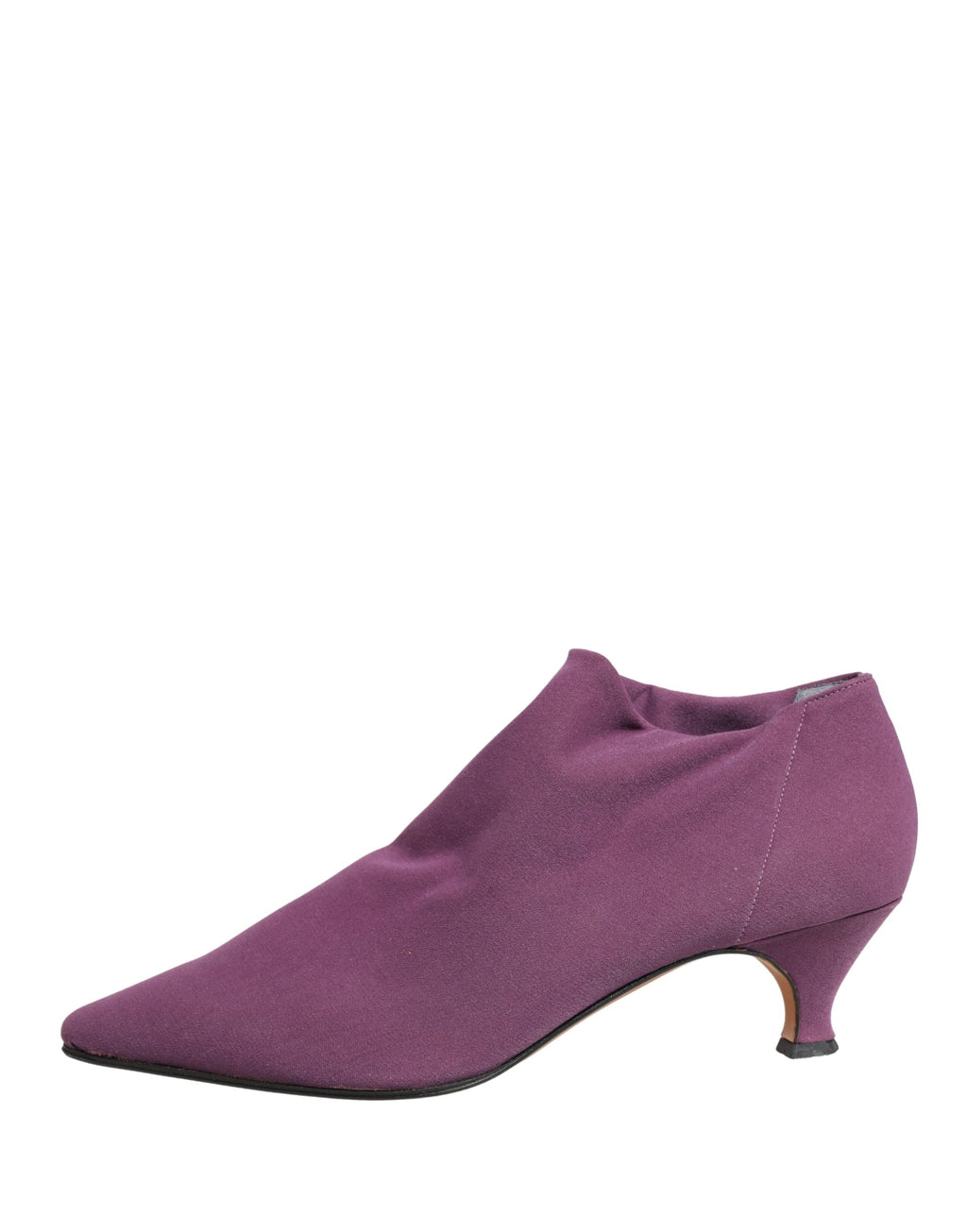 Shoes Purple Suede Ankle Boots Shoes