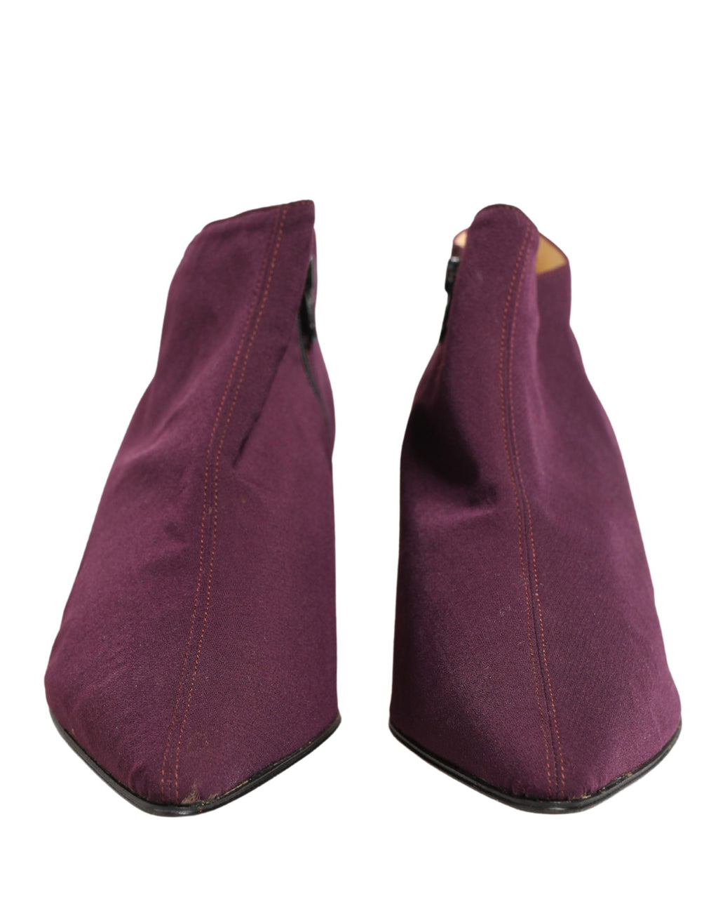 Purple Suede AnkleBoots Shoes