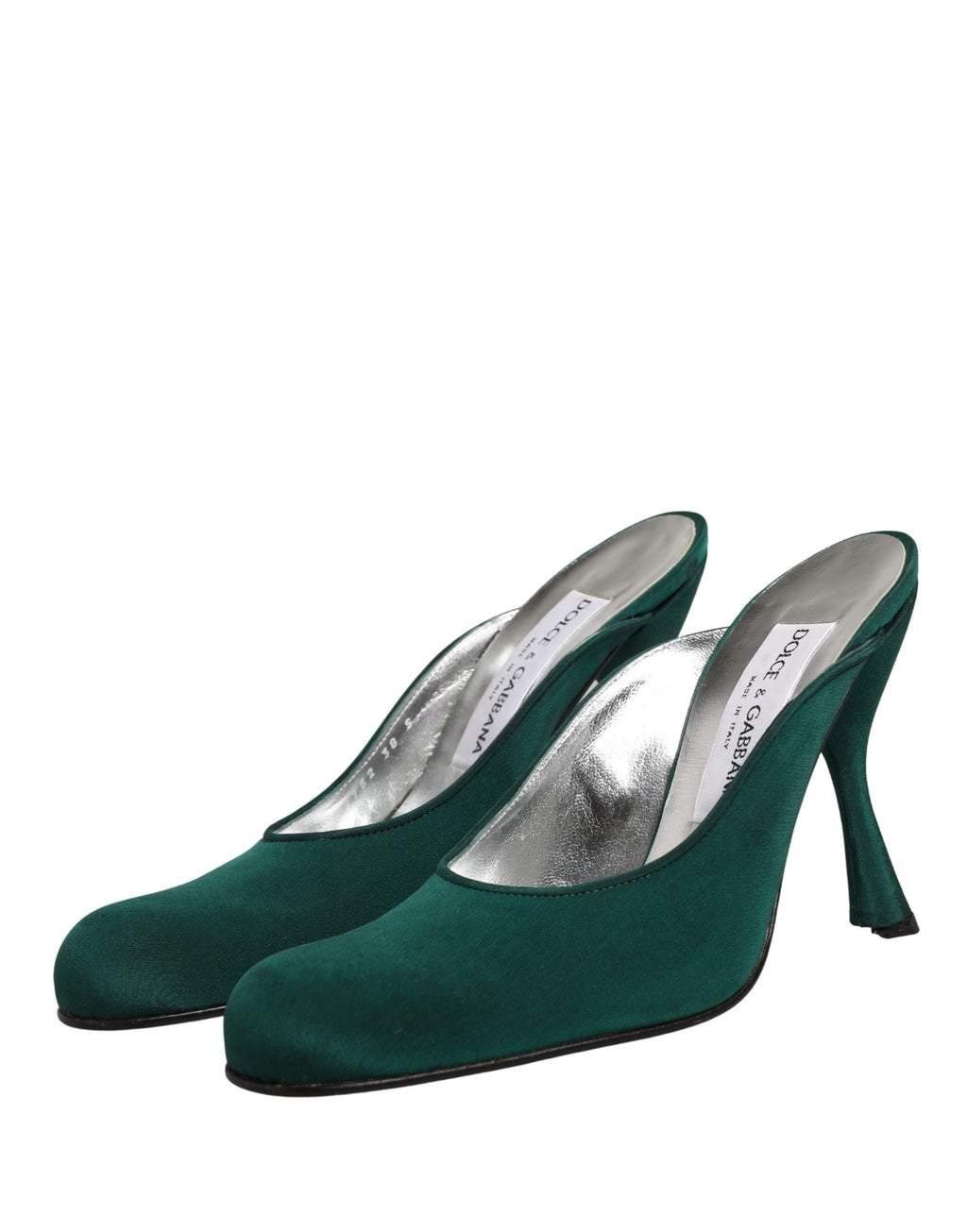Green Suede Leather High Heel Pumps Shoes