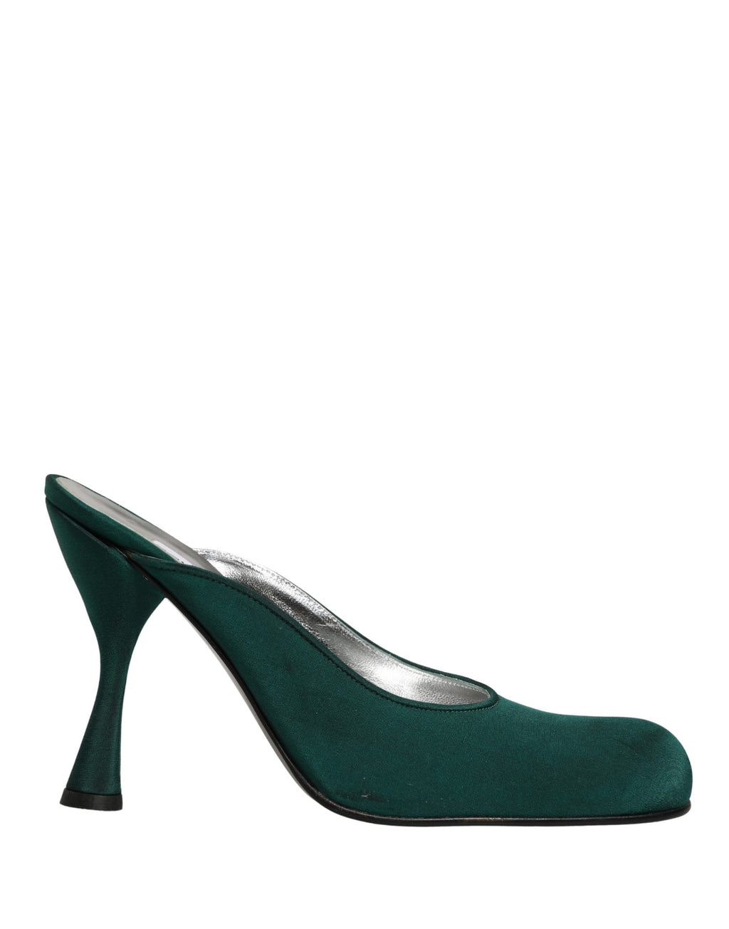 Green Suede Leather High Heel Pumps Shoes