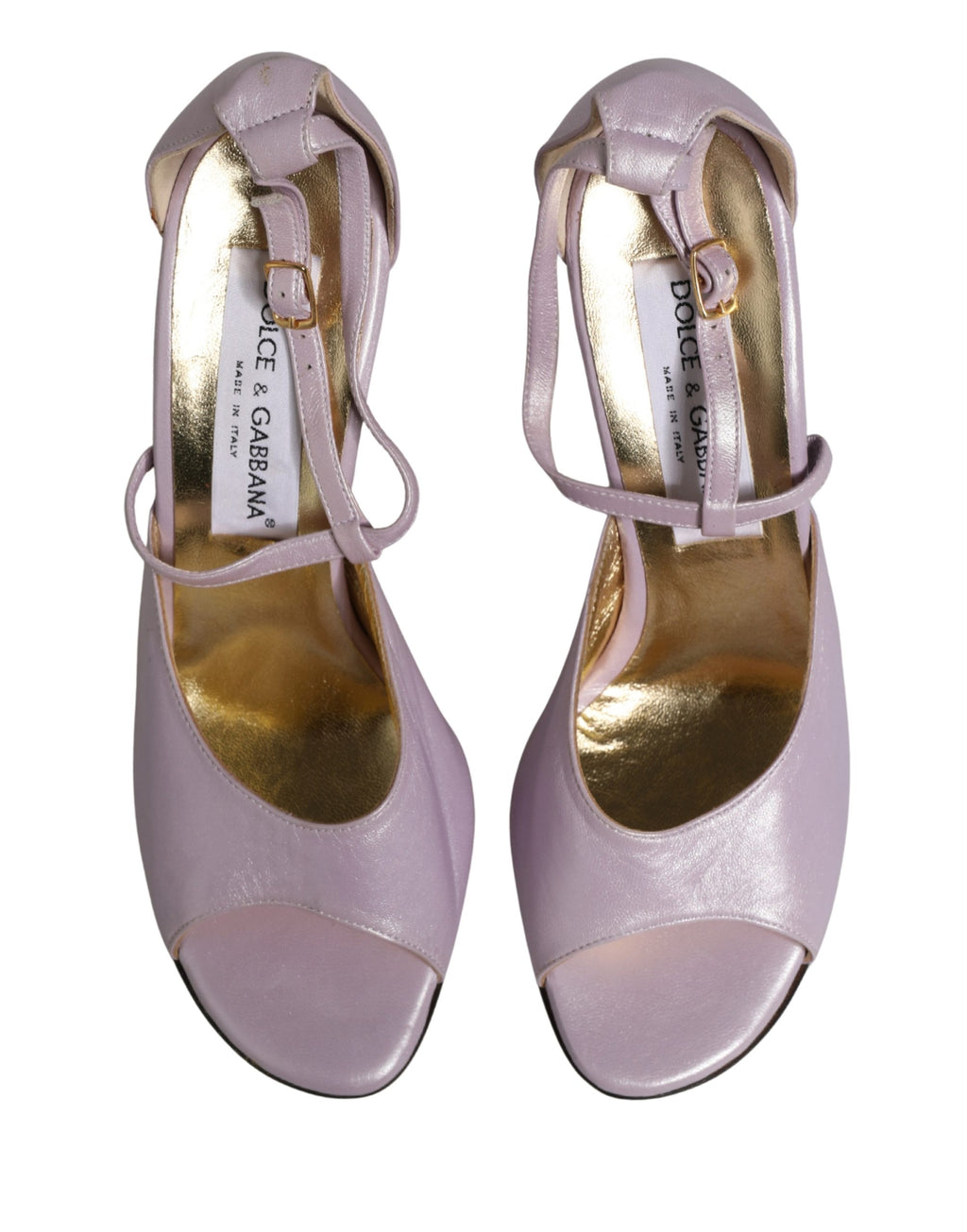 Purple Leather Open Toe Heels Pumps Shoes