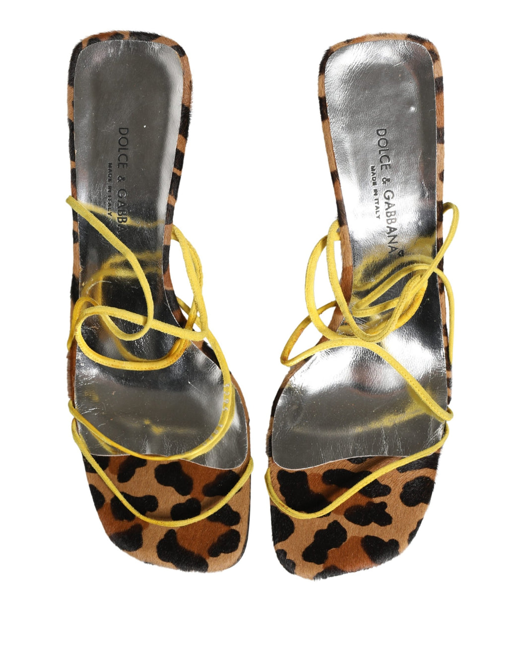 Multicolor Leather Block Heels Sandals Shoes