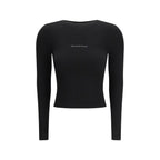 Black Cotton Sweatshirt