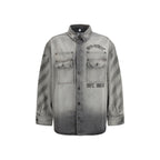 Gray Denim Shirt